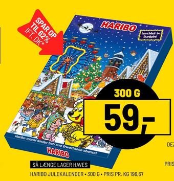 Haribo julekalender