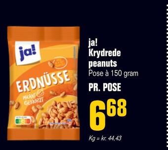 Otto Duborg Ja! krydrede peanuts tilbud