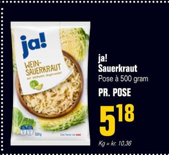Otto Duborg Ja! sauerkraut tilbud