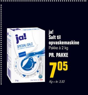 Otto Duborg Ja! salt til opvaskemaskine tilbud