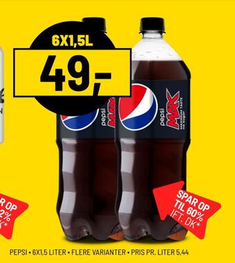 Priss Pepsi tilbud