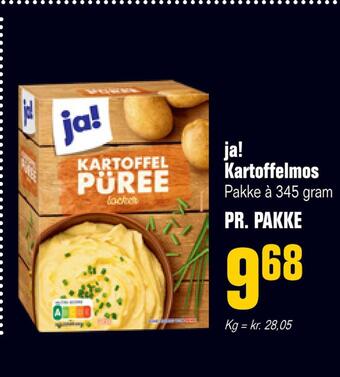 Otto Duborg Ja! kartoffelmos tilbud
