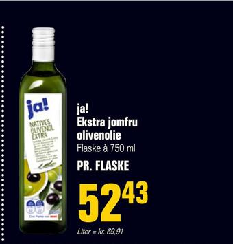 Otto Duborg Ja! ekstra jomfru olivenolie tilbud