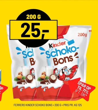 Ferrero kinder schoko bons
