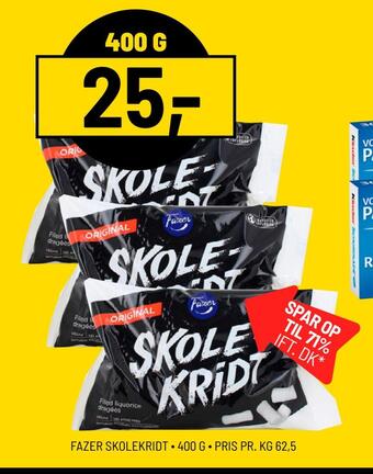 Fazer skolekridt