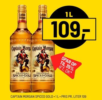 Captain morgan spiced gold