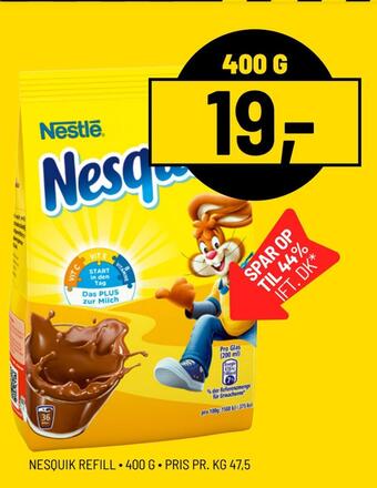Priss Nesquik refill tilbud