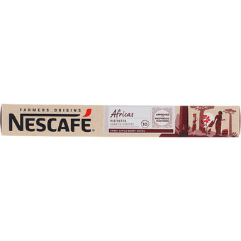 Motatos Nescafé | nescafé kapsler ristretto africas 10stk | kolonial > kaffe & the tilbud