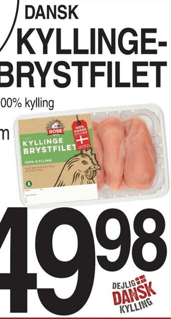 ABC Lavpris DANSK KYLLINGE- BRYSTFILET tilbud