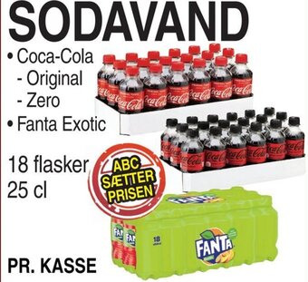 ABC Lavpris SODAVAND tilbud