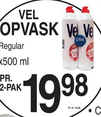 ABC Lavpris VEL OPVASK tilbud