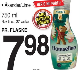 ABC Lavpris BAMSELINE SKYLLE-MIDDEL tilbud