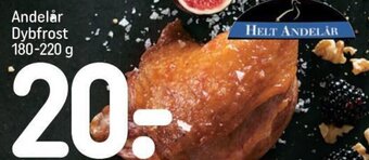 REMA 1000 Andelår Dybfrost 180-220 g tilbud