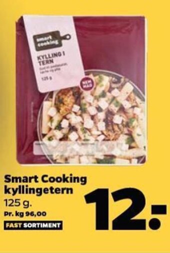 Netto Smart Cooking kyllingetern 125 g. tilbud