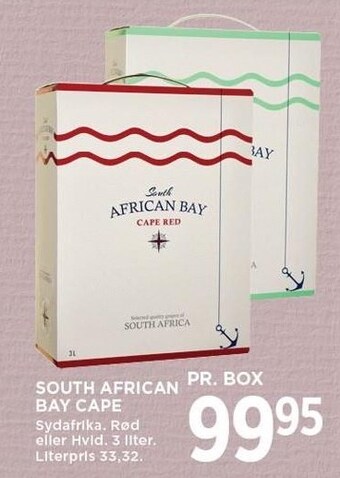 MENY South african bay cape tilbud