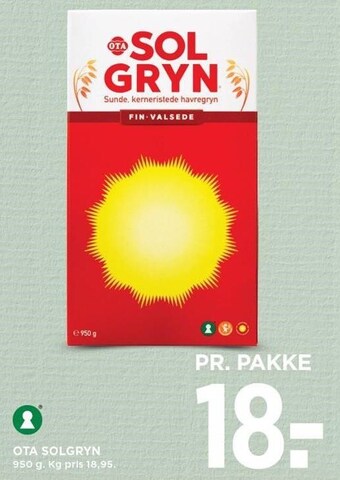 MENY Ota solgryn tilbud