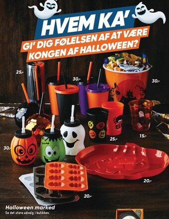 Bilka Hvem ka´ gi´ dig følelsen af at være kongen af halloween tilbud