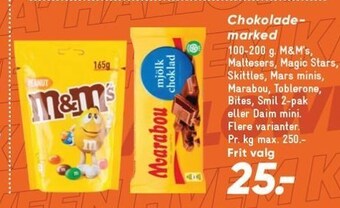 Bilka Chokolademarked tilbud