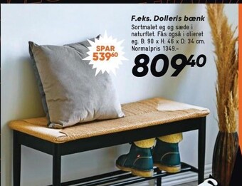 Bilka F.eks. dolleris bænk tilbud