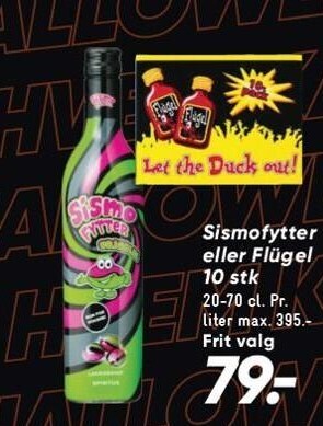 Sismofytter eller flügel 10 stk