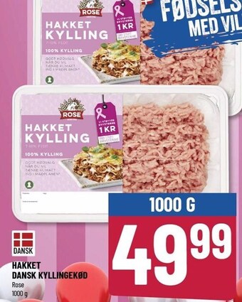 Løvbjerg Hakket dansk kyllingekød tilbud