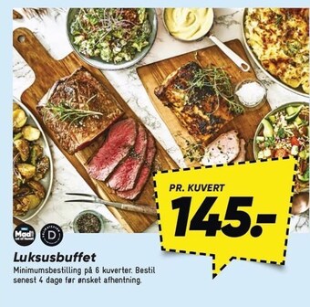 Bilka Luksusbuffet tilbud