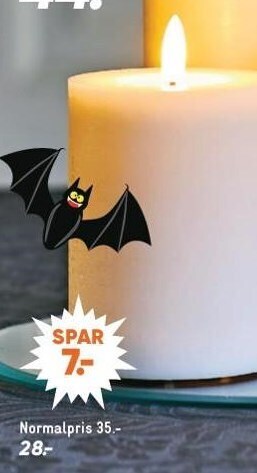 Bilka Spar 20% på real flame led-lys tilbud