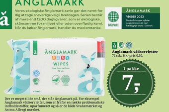 Dagli'Brugsen Änglamark vådservietter tilbud