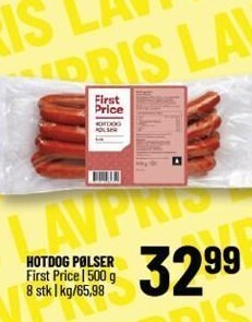 Hotdog pølser