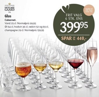 Kop & Kande Glas tilbud