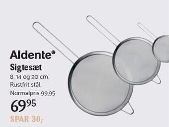 Kop & Kande Sigtesæt tilbud