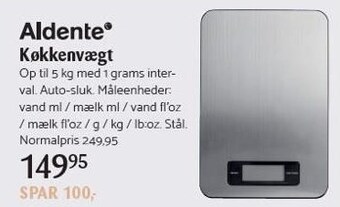 Kop & Kande Køkkenvægt tilbud