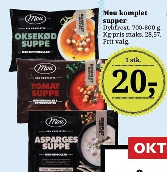 Mou komplet supper