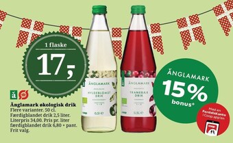 Änglamark økologisk drik