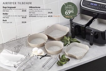 Kop & Kande Airfryer tilbehør tilbud
