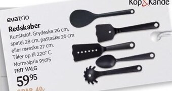 Kop & Kande Evatrio redskaber tilbud