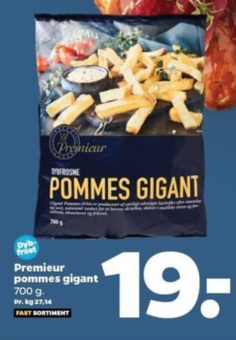 Netto Premieur pommes gigant tilbud