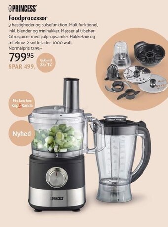 Princess foodprocessor