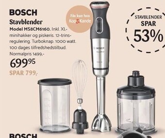 Kop & Kande Bosch stavblender tilbud