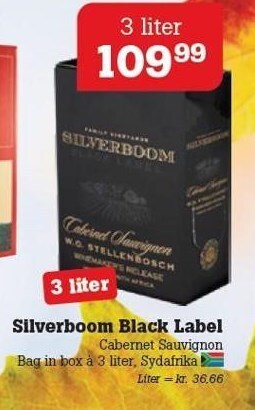 Poetzsch Padborg Silverboom black label tilbud