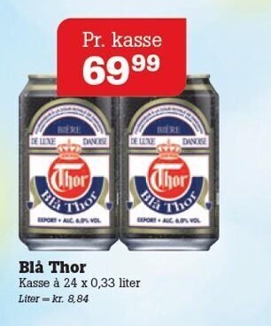 Poetzsch Padborg Blå thor tilbud