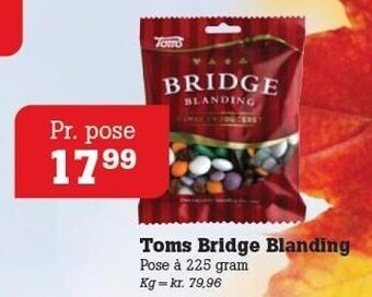 Poetzsch Padborg Toms bridge blanding tilbud