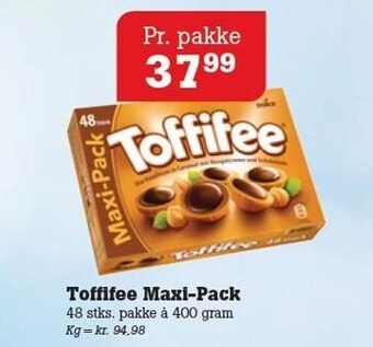 Poetzsch Padborg Toffifee maxi-pack tilbud