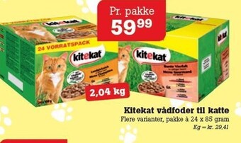 Kitekat vådfoder til katte