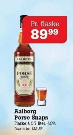 Aalborg porse snaps