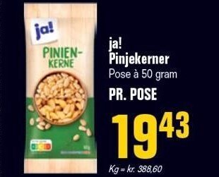 Poetzsch Padborg Ja! pinjekerner tilbud