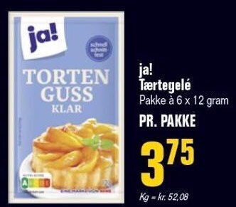 Poetzsch Padborg Ja! tærtegelé tilbud