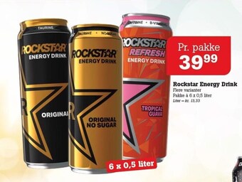 Poetzsch Padborg Rockstar energy drink tilbud