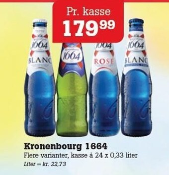 Poetzsch Padborg Kronenbourg 1664 tilbud