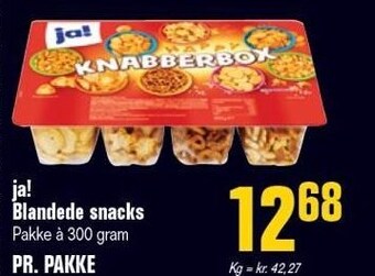Poetzsch Padborg Ja! blandede snacks tilbud